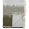Image de Plaid en acrylique vert Lucienne - Bloomingville