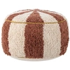 Image de Bloomingville Mini pouf marron Charoline