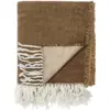 Image de plaid en acrylique marron Ara Throw - Bloomingville