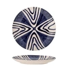 Image de Bloomingville Assiettes Shama bleu Ø20.5cm set de 6 pièces - 82060431
