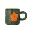 Image de Bloomingville Mini Addy mugs vert lot de 6 pièces - 82060484