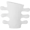 Image de Vase organique en grès blanc Pernilla - Bloomingville