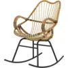Image de Reine Rocking Chair Nature Rattan - Bloomingville