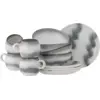 Image de Service de vaisselle petit-déjeuner pour 4 en grès gris Paula - Bloomingville