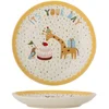 Image de Bloomingville Mini Assiettes Celebrate jaunes, lot de 6 pièces - 82072665