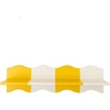 Image de Bloomingville Mini Etagère murale Bubbi jaune - 82062909