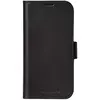 Image de DBRAMANTE1928 Étui Portefeuille en Cuir pour iPhone 16 Pro avec Fonction Support Noir