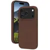 Image de dbramante1928 Roskilde - Coque de protection pour téléphone portable - compatibilité avec MagSafe - cuir pleine fleur - brun foncé