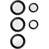 Image de Panzer Glass Protection d'Objectif Caméra pour Galaxy S24 Ultra Édition Hoops en Verre Trempé Noir transparent