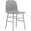 Image de Chaise en acier et pp gris Form - Normann Copenhagen