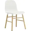 Image de Chaise en chêne naturel et pp blanc Form - Normann Copenhagen