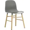 Image de Chaise en chêne naturel et pp gris Form - Normann Copenhagen