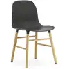 Image de Chaise en chêne naturel et pp noir Form - Normann Copenhagen