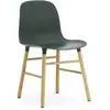 Image de Chaise en chêne naturel et pp vert Form - Normann Copenhagen