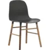 Image de Chaise en noyer naturel et pp noir Form - Normann Copenhagen