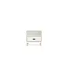 Image de Normann Copenhagen Table de chevet Kabino blanche
