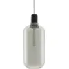 Image de Suspension en marbre noir et verre fumé 26 cm Amp Smoke/noir - Normann Copenhagen