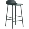 Image de Tabouret de bar en acier et pp vert 65 cm Form - Normann Copenhagen