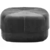 Image de Pouf en velours 65 cm gris Circus Grey - Normann Copenhagen
