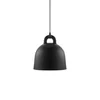 Image de Normann Copenhagen petite lampe suspendue Bell noire