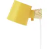 Image de Applique avec prise en métal jaune Rise - Normann Copenhagen