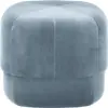 Image de Pouf en velours 46 cm bleu clair Circus Light bleu - Normann Copenhagen