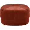 Image de Pouf en velours 65 cm rouge Circus Rust - Normann Copenhagen