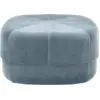 Image de Pouf en velours 65 cm bleu clair Circus Light bleu - Normann Copenhagen