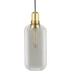 Image de Suspension en laiton et verre fumé 26 cm Amp Smoke/Brass - Normann Copenhagen