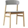Image de Chaise en chêne et polypropylène gris Herit Grey - Normann Copenhagen