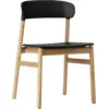 Image de Chaise en chêne et polypropylène noir Herit noir - Normann Copenhagen