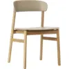 Image de Chaise en chêne et polypropylène sable Herit Sand - Normann Copenhagen