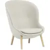 Image de Fauteuil Hyg Lounge Chair High Oak - Normann Copenhagen