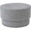 Image de Pouf en tissu bleu marine Silo medium Navy bleu/Albagia 288 Albagia 288 - Normann Copenhagen