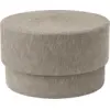 Image de Pouf en tissu beige Silo medium Dusty Brown/Albagia 214 Albagia 214 - Normann Copenhagen