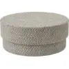 Image de Pouf en tissu gris Silo large Piazza Grey/Wynwood 10 Wynwood 10 - Normann Copenhagen