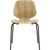 Image de Chaise en chêne et piètement noir My Chair Oak - Normann Copenhagen