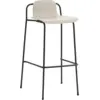 Image de Tabouret de bar Studio 75 Cm Acier Noir - Normann Copenhagen