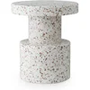 Image de Normann Copenhagen Tabouret blanc, table d'appoint