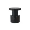 Image de Normann Copenhagen Tabouret noir Bit, table d'appoint
