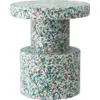 Image de Tabouret blanc multicolore pixelisé Bit blanc Multi - Normann Copenhagen