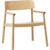 Image de Fauteuil lounge en frêne laqué et peint Timb Tan - Normann Copenhagen