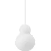 Image de Abat-jour en papier Puff Bubble blanc - Normann Copenhagen