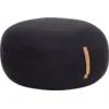 Image de Pouf en laine gris foncé - Hübsch