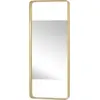 Image de Miroir rectangulaire en laiton 76 x 31 cm - Hübsch