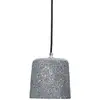 Image de Hubsch Lampe à suspension terrazzo béton gris