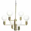 Image de Hubsch lampe suspendue 57xh59cm en laiton