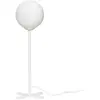 Image de Hubsch Lampe de table en métal blanc avec verre blanc