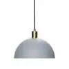 Image de Hubsch Lampe suspendue grise