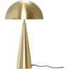Image de Lampe à poser en métal doré 52 cm Cône - Hübsch